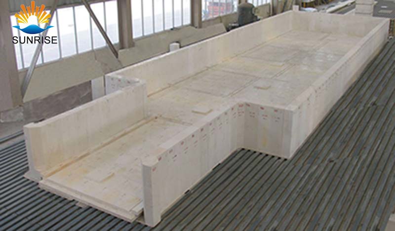 fused cast azs brick