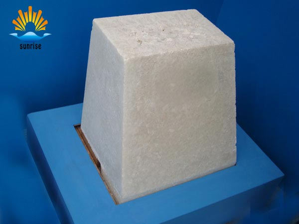 Insulation brick construction process