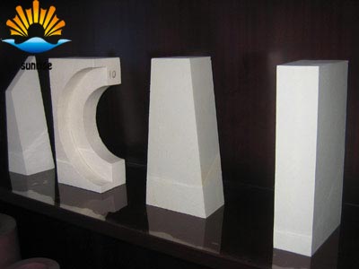 The best composition of corundum brick