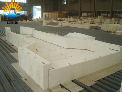 Fused Cast Alumina Block